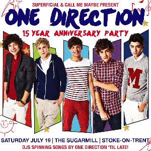One Direction: 15th Anniversary Party - Stoke One Direction: 15th Anniversary Party - Stoke