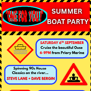 One For You Late summer BOAT PARTY One For You Late summer BOAT PARTY