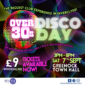 OVER 30S DISCO DAY