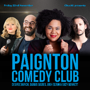 Paignton Comedy Club Featuring Desiree Burch