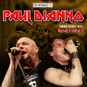 Paul Dianno ex Iron Maiden