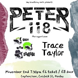 Pete 118 + The Mad Badgers + Trace Taylor