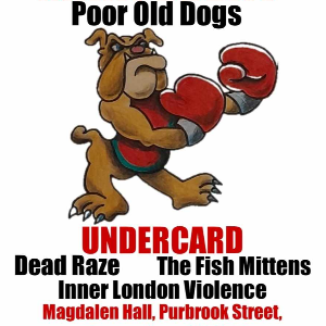 POOR OLD DOGS / DEAD RAZE / THE FISH MITTENS / ILV