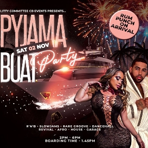 PYJAMA BOAT PARTY - LONDON