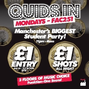 QUIDS IN MONDAYS