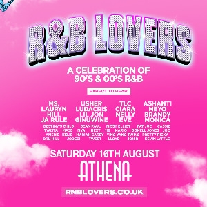 R&B Lovers - Saturday 16th Aug - Athena Leicester R&B Lovers - Saturday 16th Aug - Athena Leicester