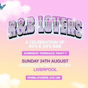 R&B Outdoor Terrace Party - Sunday 24th August R&B Outdoor Terrace Party - Sunday 24th August