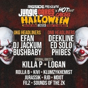 RIGSIDE PRESENTS: JUNGLE CAKES X HOT CAKES HALLOWE