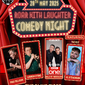 Roar With Laughter Blyth in May