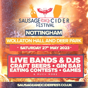 Theatre Guide London - Sausage & Cider Fest - Nottingham Tickets ...