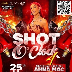 Shot O'Clock with Ahna Mac from Baddies Live! Shot O'Clock with Ahna Mac from Baddies Live!