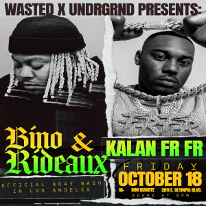 BINO RIDEAUX & KALAN.FRFR Live in Concert at Don Quixote LA