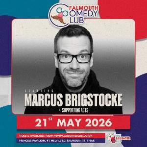 MARCUS BRIGSTOCKE AT FALMOUTH COMEDY CLUB