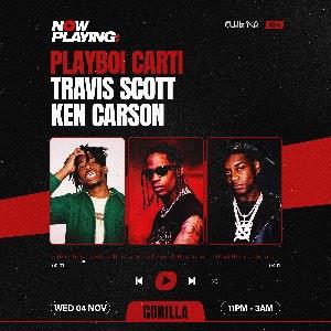 NP: Playboi Carti, Travis Scott & Ken Carson Tickets | Wednesday