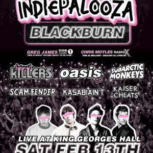 INDIEPALOOZA - 6 TRIBUTES FESTIVAL