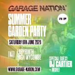 GARAGE NATION SUMMER GARDEN PARTY
