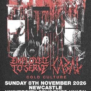 Employed To Serve & Cabal (co-headline tour)