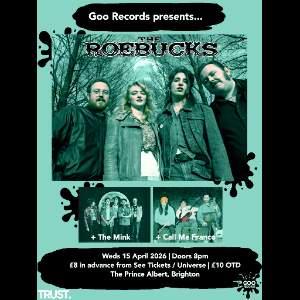 Goo Records presents: THE ROEBUCKS