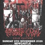 Employed To Serve & Cabal (co-headline tour)