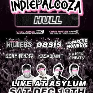 INDIEPALOOZA - 6 TRIBUTES FESTIVAL