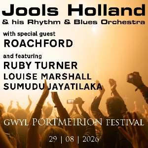 GWYL PORTMEIRION FESTIVAL: Jools Holland & His R&B Orchestra