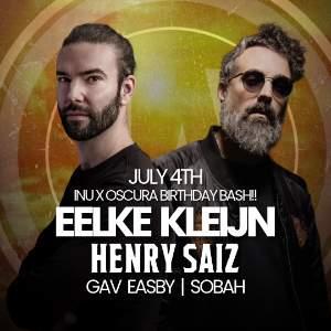 inU x OSCURA 1st B'day (Eelke Kleijn & Henry Saiz)