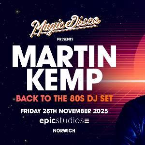 Martin Kemp Live DJ Set - Back to the 80s