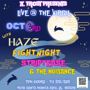 The Virgil Live Oct 3rd