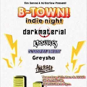 B-TOWN INDIE NIGHT!