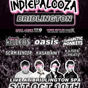 INDIEPALOOZA - KILLERS V FENDER V ARCTIC V OASIS
