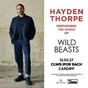 Hayden Thorpe Performing the Songs of Wild Beasts