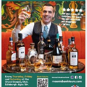 MOUNTEBANK COMEDY WHISKY TASTING