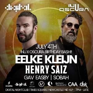 inU x OSCURA 1st B'day (Eelke Kleijn & Henry Saiz)
