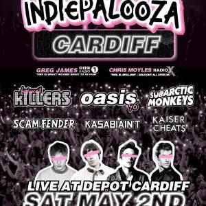 INDIEPALOOZA - KILLERS v FENDER v ARCTIC v OASIS