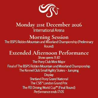 International Arena: Afternoon (Extended performance)