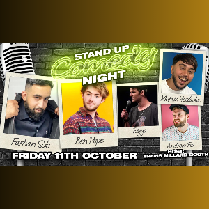 Southampton Stand Up Comedy With 5 Comedians