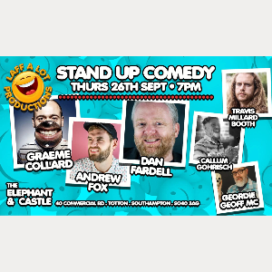 STAND-UP COMEDY AT TOTTON'S ELEPHANT & CASTLE