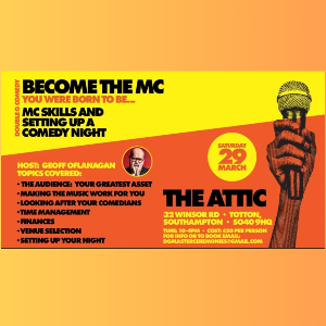 STAND UP COMEDY MC BOOTCAMP COURSE