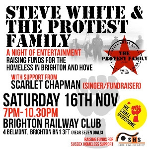 STEVE WHITE & THE PROTEST FAMILY PLUS SUPPORT