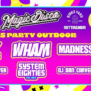 Summer Outdoor 80s Festival - Binks Yard Notts Summer Outdoor 80s Festival - Binks Yard Notts