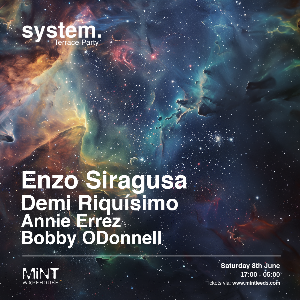 system. summer terrace party: Enzo Siragusa + more