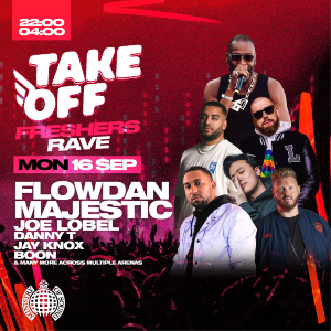 Take Off UK Freshers Rave