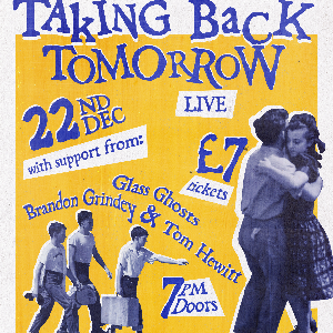 Brandon Grindey Supporting Taking Back Tomorrow