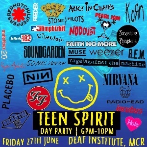 Teen Spirit - 90s Rock Day Party Teen Spirit - 90s Rock Day Party