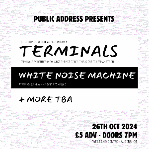 TERMINALS + WHITE NOISE MACHINE + SUPPORT