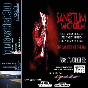 THE BREAKFAST CLUB PRESENTS: SANCTUM SANCTORIUM