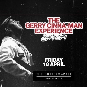 THE GERRY CINNA-MAN EXPERIENCE LIVE