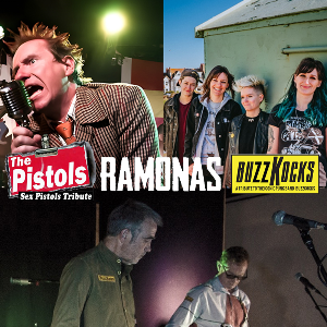 The Pistols / The Ramonas  / Buzzkocks