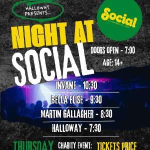 Halloway presents Night At Social