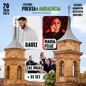 PUERTA ANDALUCIA:Raule+ María Pelae+ Las Migas